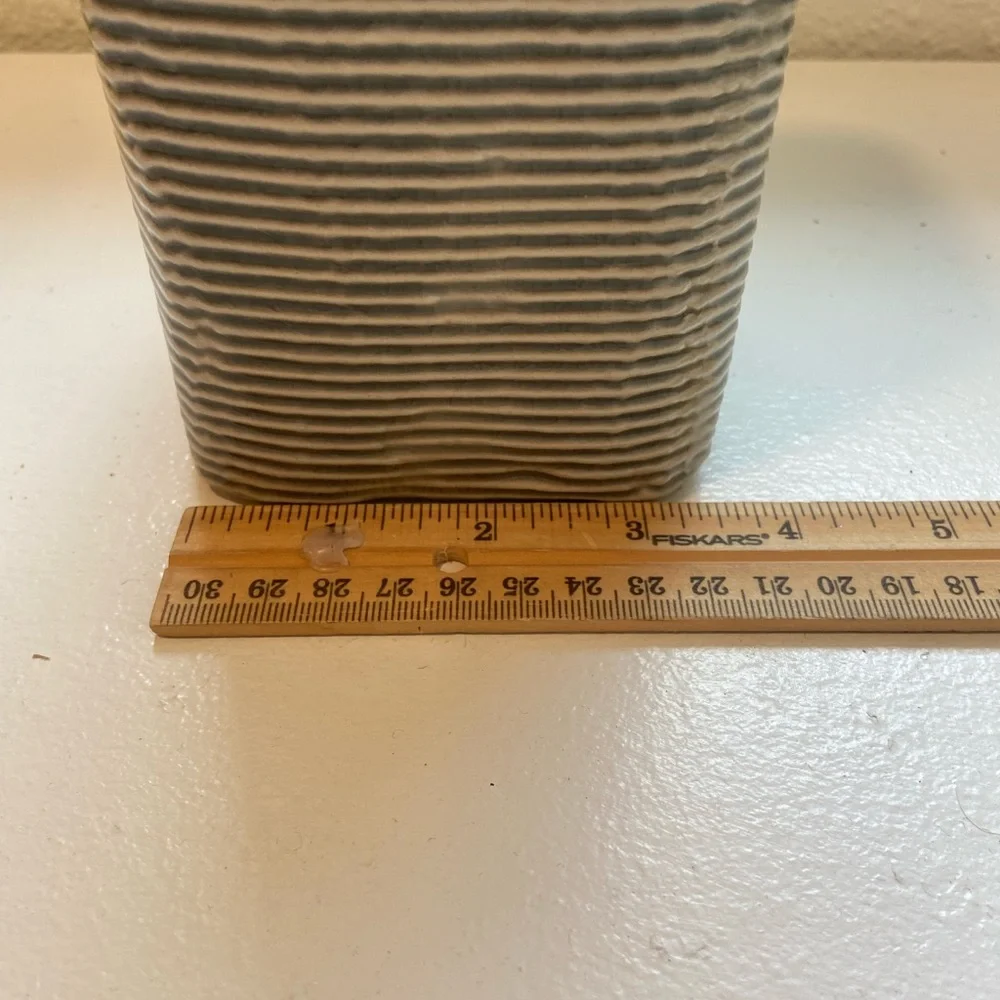 West Elm rectangular vase